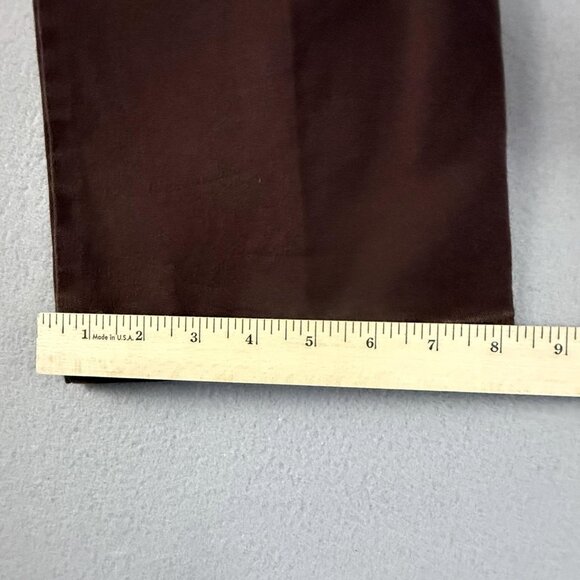 St. John Sport Jeans Women's 10 Brown Straight Leg Five Pocket High Rise - Picture 12 of 15